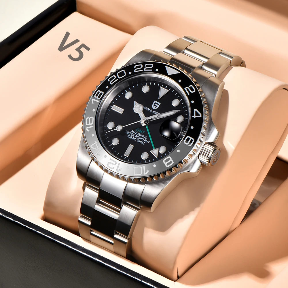 PD1662 - Dual Time Travel Watch