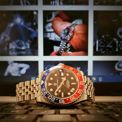 PD1662 - Dual Time Travel Watch