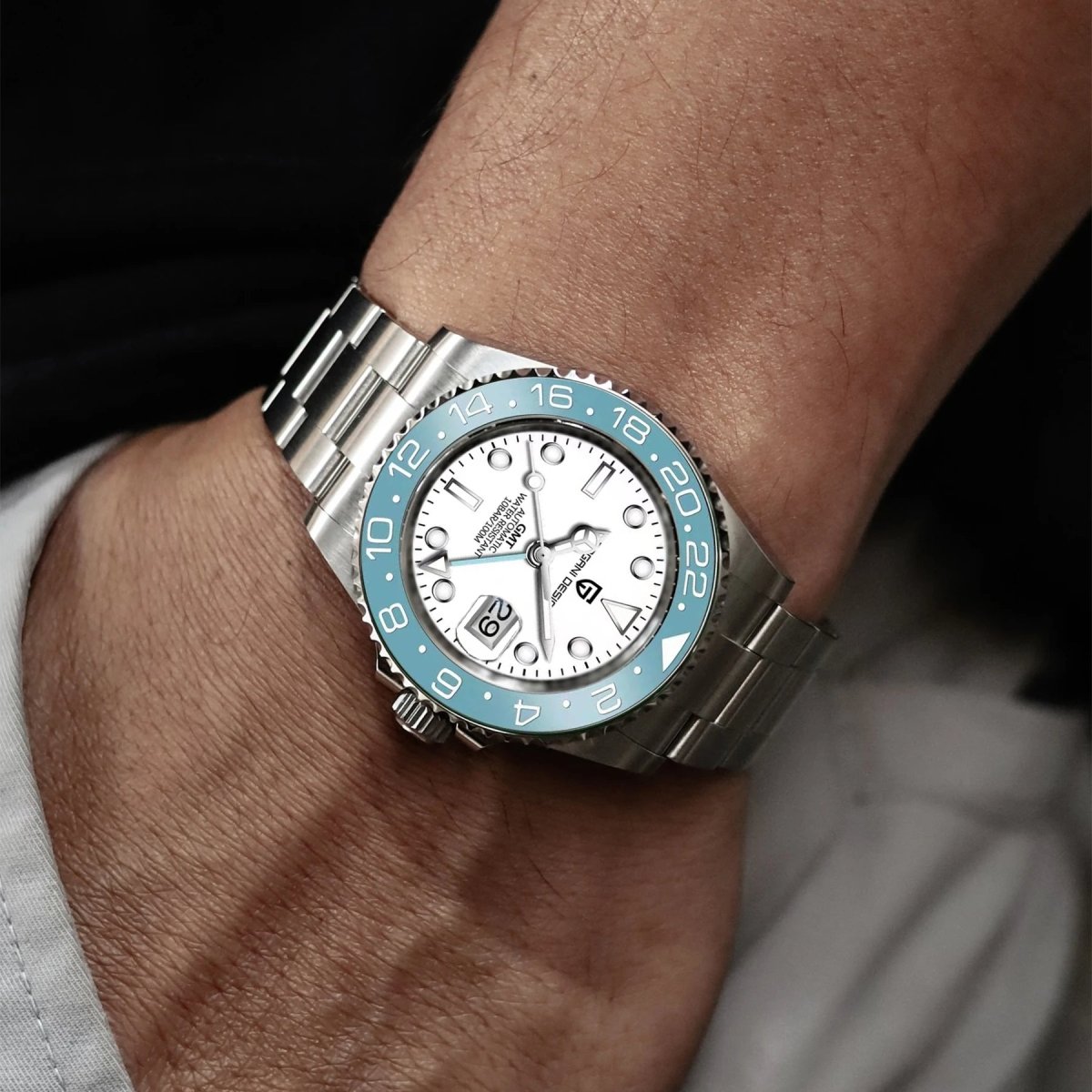 PD-1662 GMT 40mm Automatic Watch - Sapphire Crystal & 10 ATM