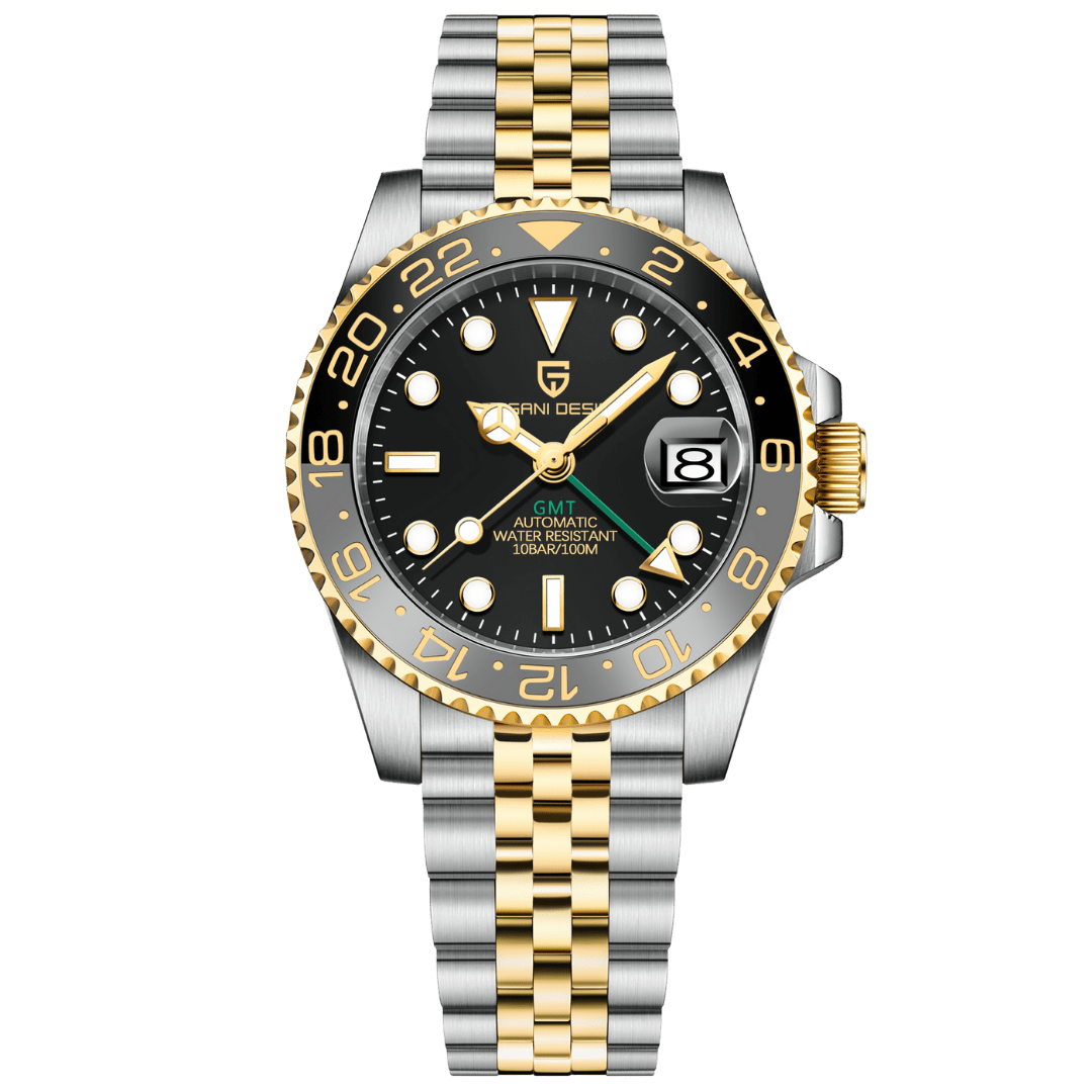 PD-1662 GMT 40mm Automatic Watch - Sapphire Crystal & 10 ATM