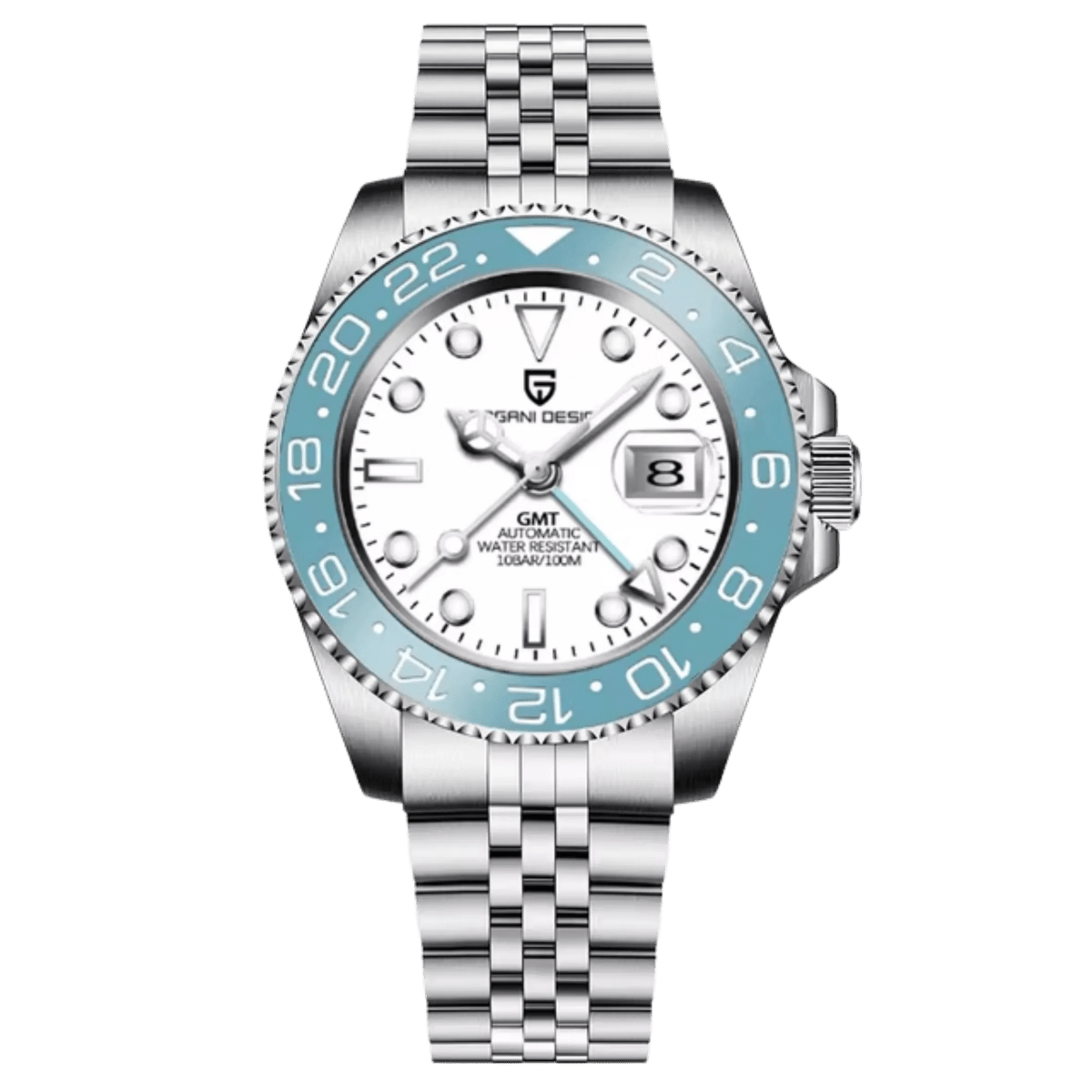 PD-1662 GMT 40mm Automatic Watch - Sapphire Crystal & 10 ATM
