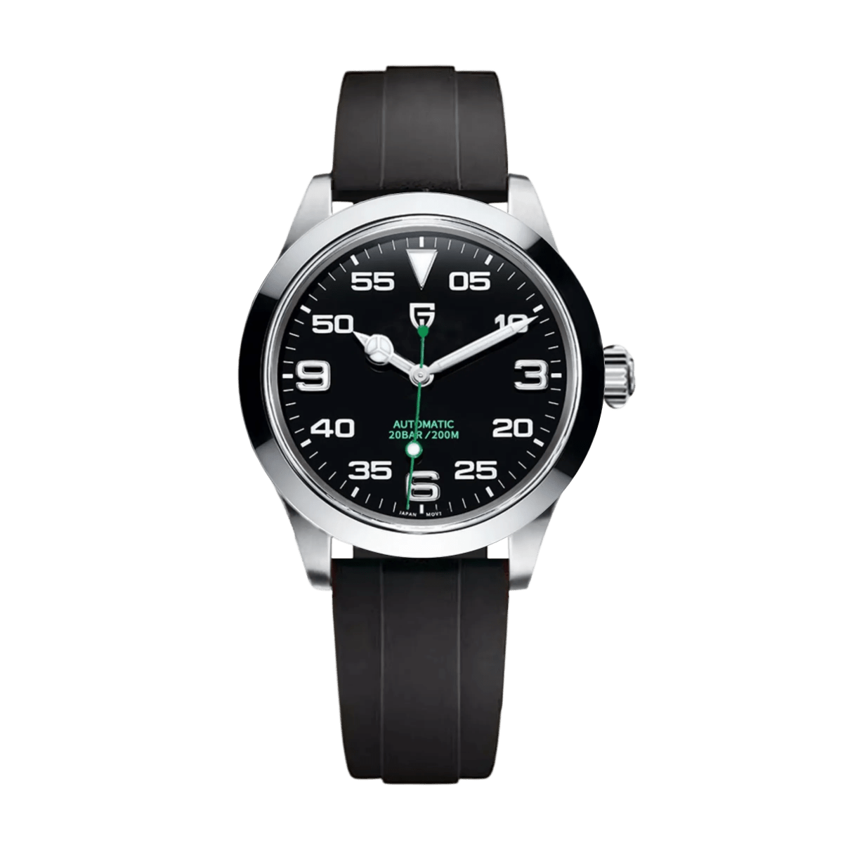 PD-1692 AK Heritage 40mm Automatic Watch - Sapphire Crystal & 20 BAR