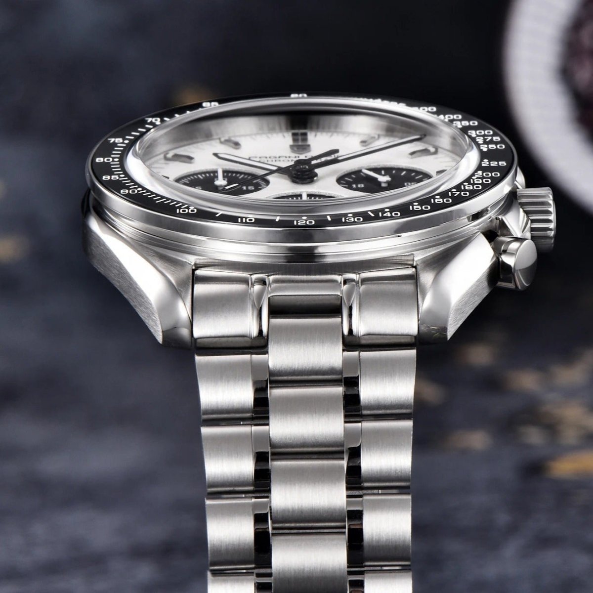 PD-1701 Daytona 40mm Chronograph Watch - Sapphire Crystal & 10 ATM