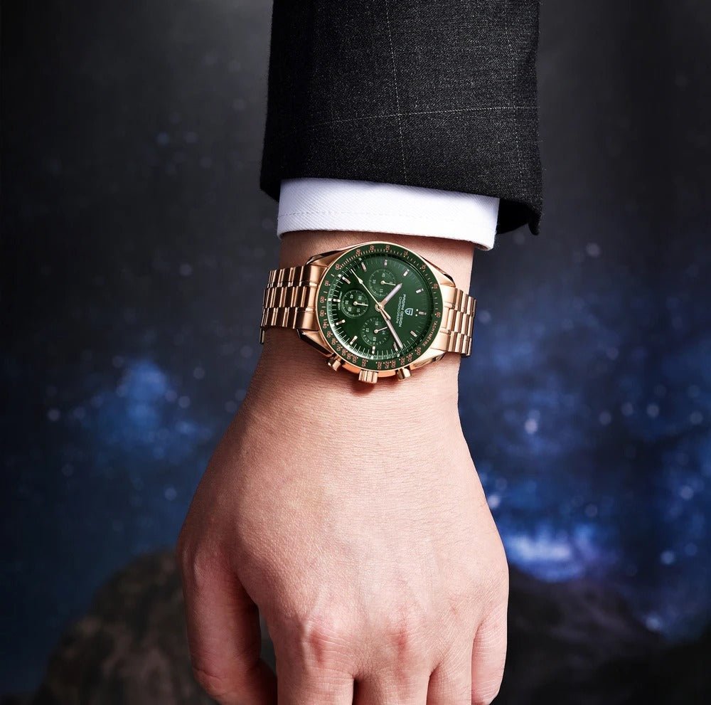 PD-1701 Daytona 40mm Chronograph Watch - Sapphire Crystal & 10 ATM