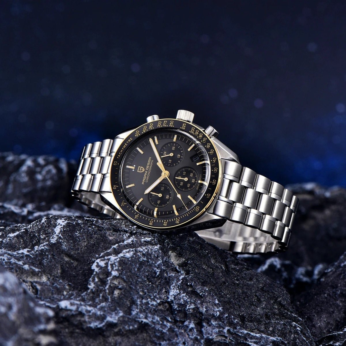 PD-1701 Daytona 40mm Chronograph Watch - Sapphire Crystal & 10 ATM