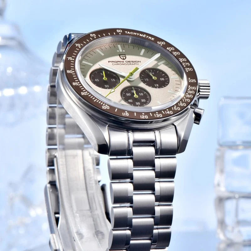 PD-1701 Daytona 40mm Chronograph Watch - Sapphire Crystal & 10 ATM