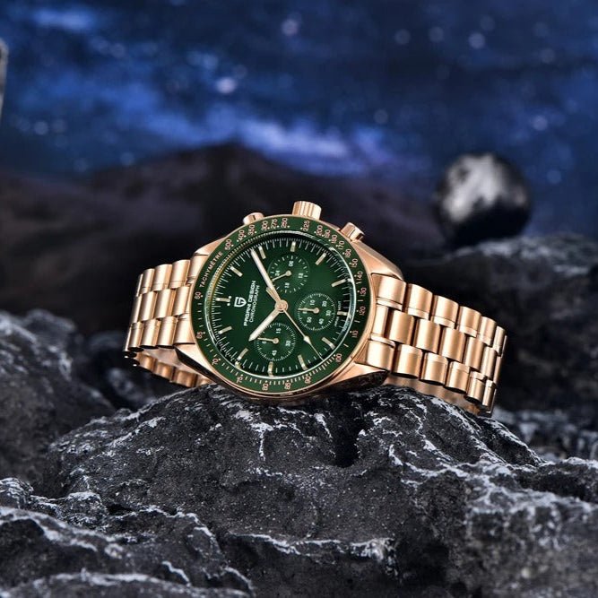 PD-1701 Daytona 40mm Chronograph Watch - Sapphire Crystal & 10 ATM