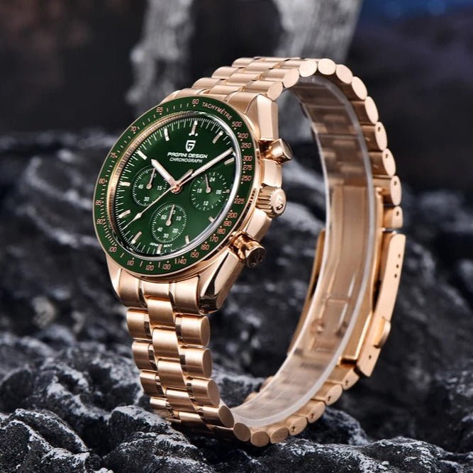 PD-1701 Daytona 40mm Chronograph Watch - Sapphire Crystal & 10 ATM