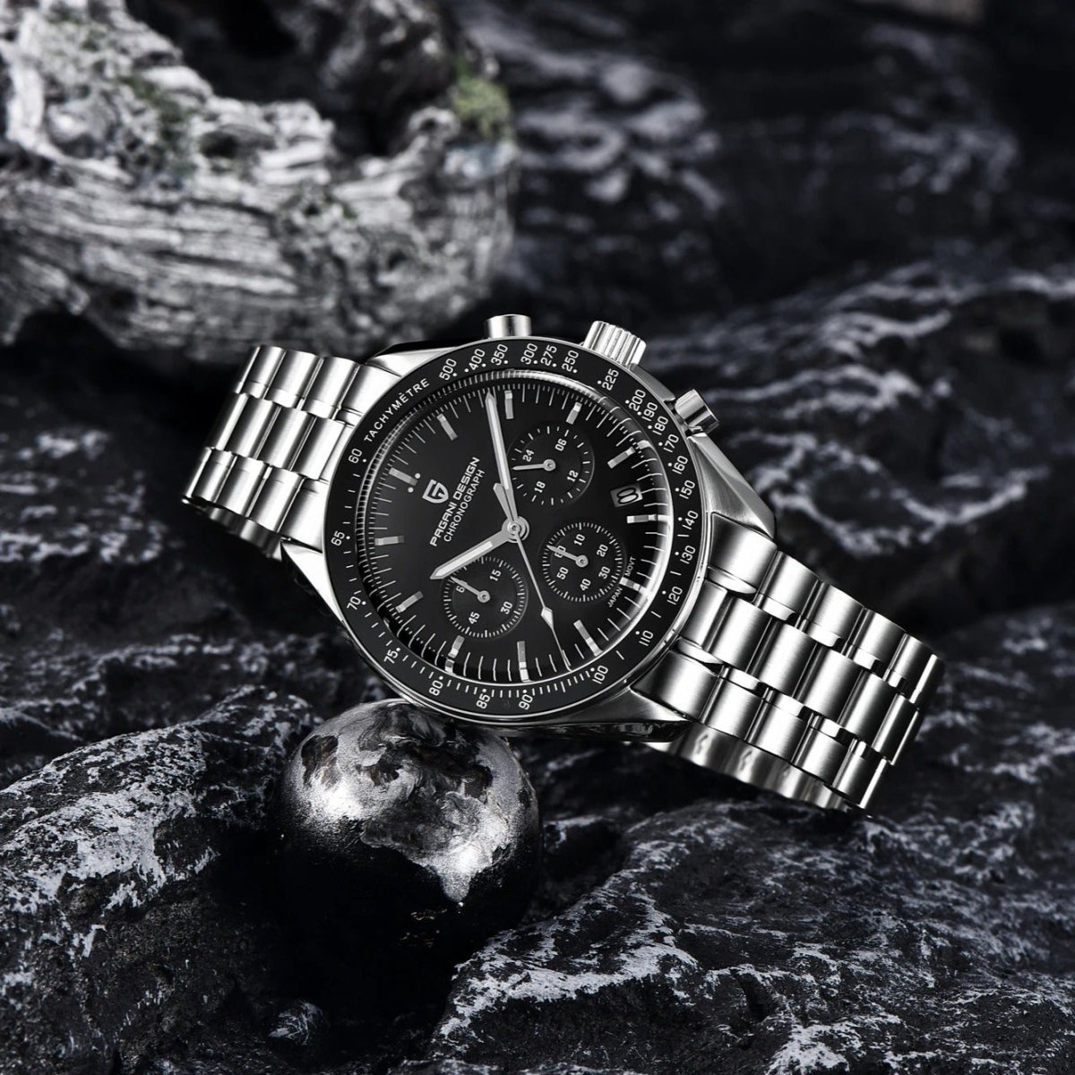 PD-1701 Daytona 40mm Chronograph Watch - Sapphire Crystal & 10 ATM