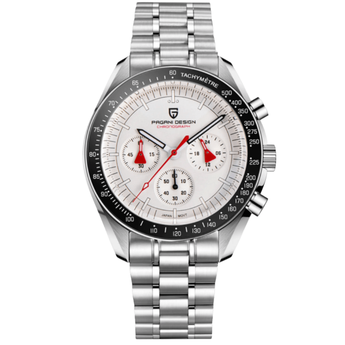 PD-1701 Daytona 40mm Chronograph Watch - Sapphire Crystal & 10 ATM