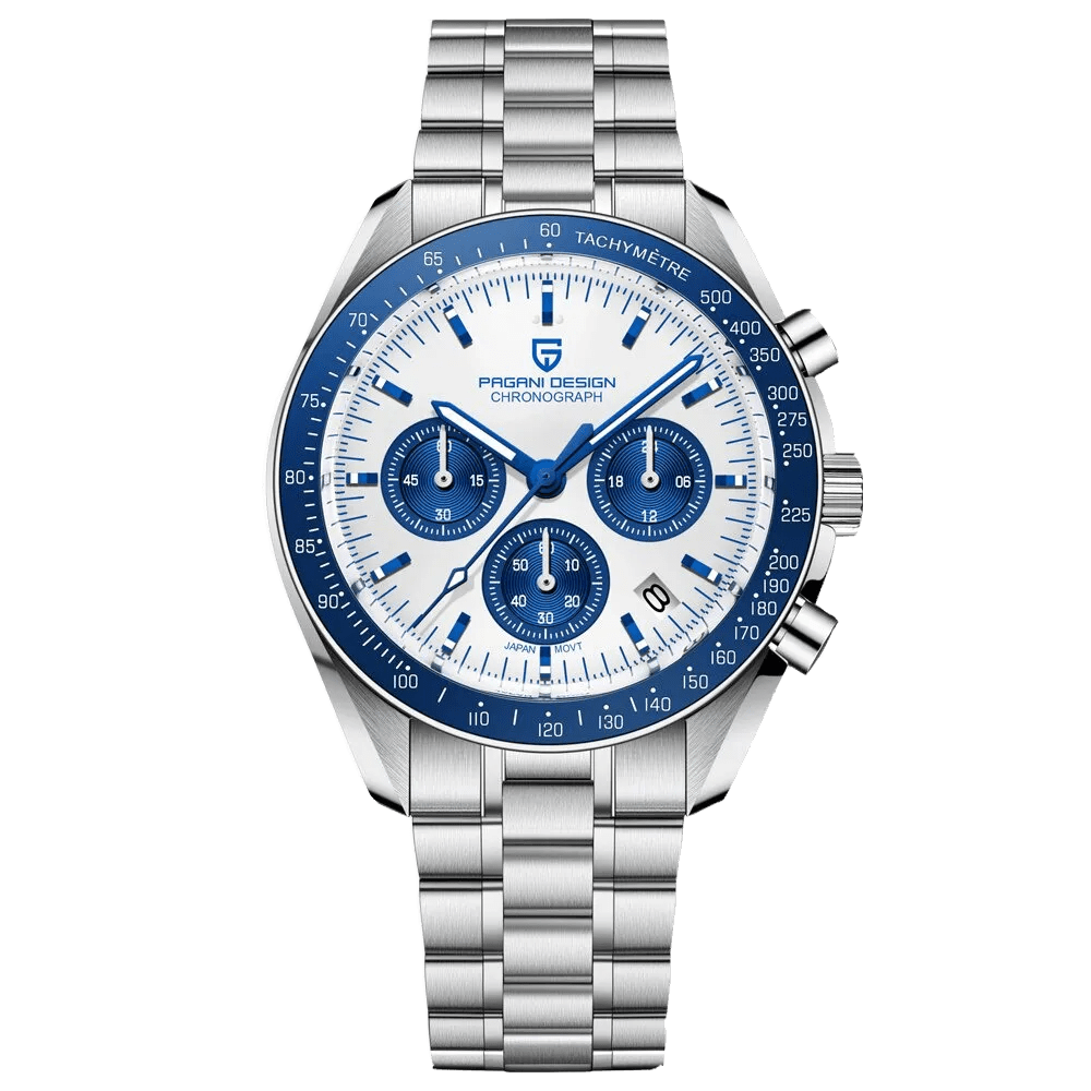 PD-1701 Daytona 40mm Chronograph Watch - Sapphire Crystal & 10 ATM