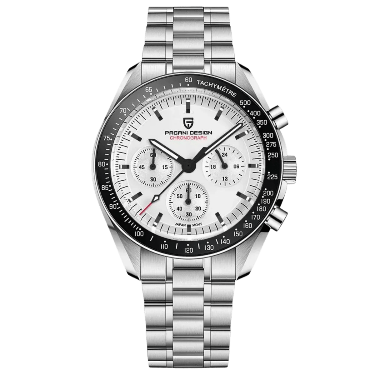 PD-1701 Daytona 40mm Chronograph Watch - Sapphire Crystal & 10 ATM