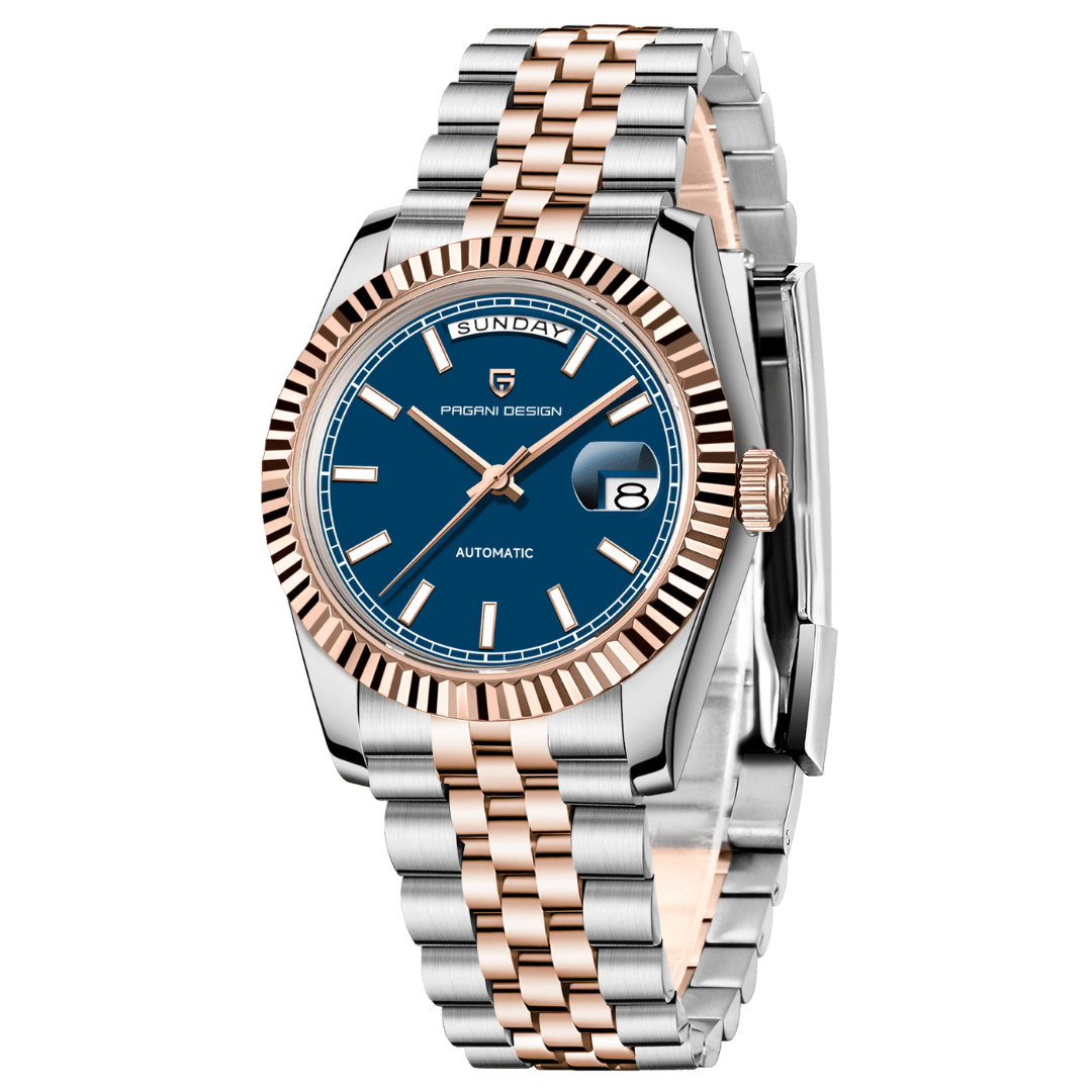 PD-1752 Day-Date 36mm Automatic Watch - Sapphire Crystal & 10 ATM