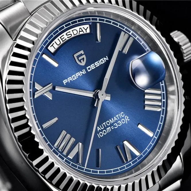 PD-1752 Day-Date 36mm Automatic Watch - Sapphire Crystal & 10 ATM