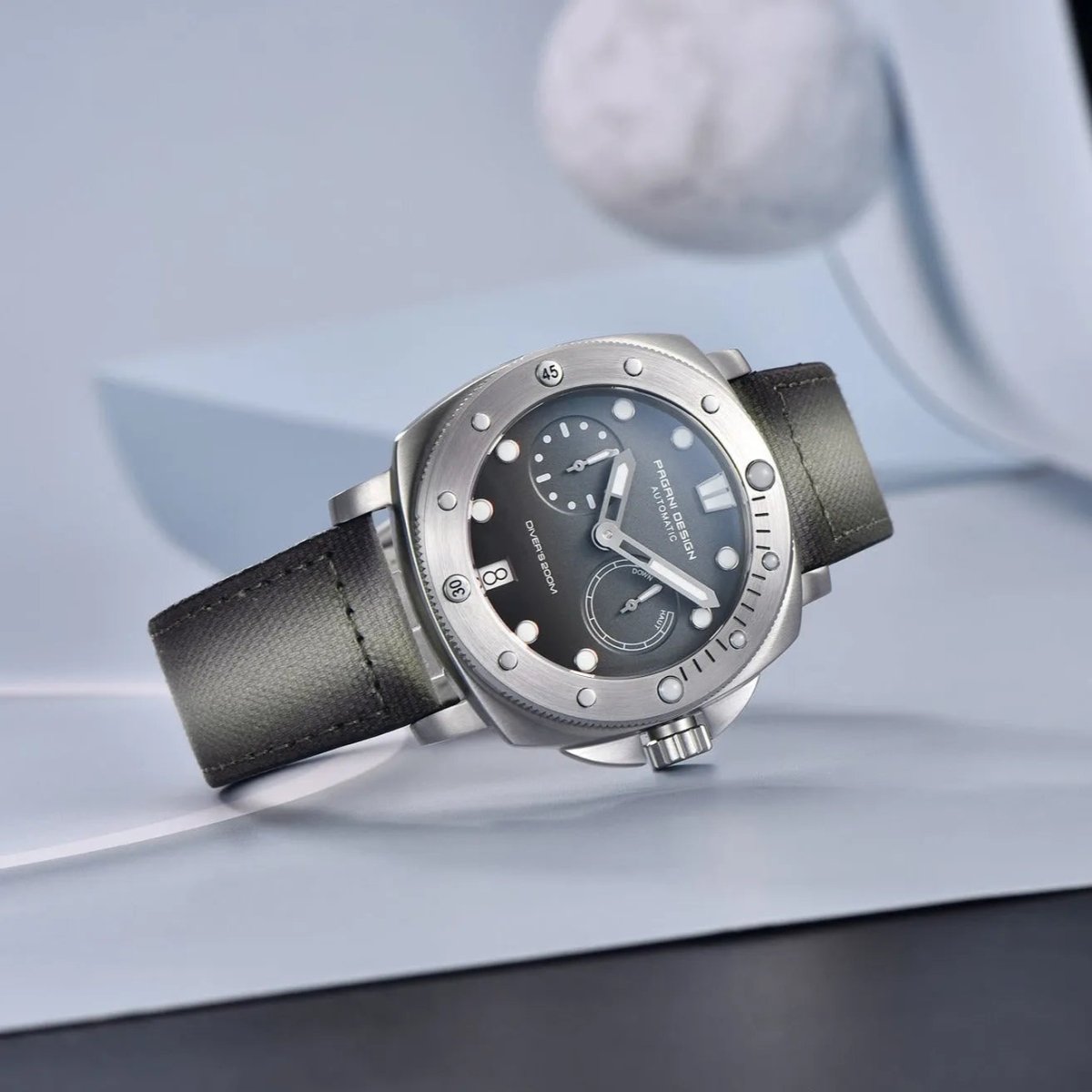 Pagani Design PD-1767 - 41mm Automatic Watch Stainless Steel 200m